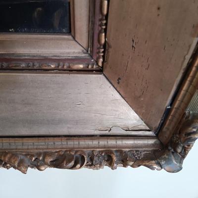 LOT 51L: Antique Oil Painting of a Victorian Child 2-1/2 x 3 Ft