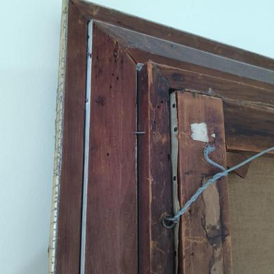 LOT 51L: Antique Oil Painting of a Victorian Child 2-1/2 x 3 Ft