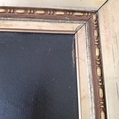 LOT 51L: Antique Oil Painting of a Victorian Child 2-1/2 x 3 Ft