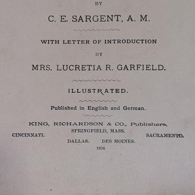 LOT 52L: 1894 Salesman Dummy of Our Home, 1919 Fabric Dye Trade Factory Catalog, Bicknell's Village Builder 1976 & More