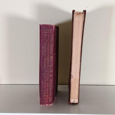 LOT 52L: 1894 Salesman Dummy of Our Home, 1919 Fabric Dye Trade Factory Catalog, Bicknell's Village Builder 1976 & More