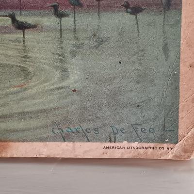 LOT 53L: Du Pont De Nemours & Co Important American Game Birds 1917 with 1861 Col. J. Lucius Davis' Trooper's Manual