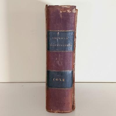 LOT 54L: Chapman's 1825 Therapeutics Vol. I and II, The Edinburgh New Dispensatory 1786 & More