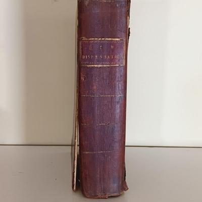 LOT 54L: Chapman's 1825 Therapeutics Vol. I and II, The Edinburgh New Dispensatory 1786 & More