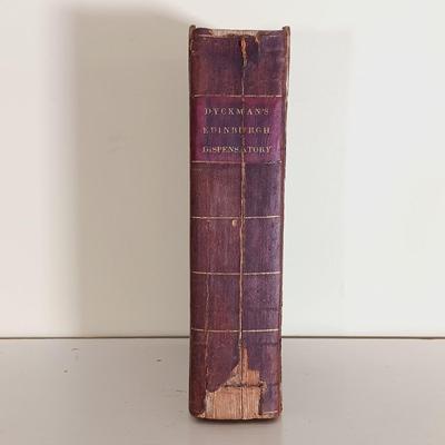 LOT 54L: Chapman's 1825 Therapeutics Vol. I and II, The Edinburgh New Dispensatory 1786 & More