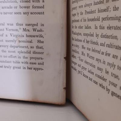 LOT 55L: Elizabeth F. Ellet's 1819 Women of the American Revolution Vol. I and II w/ Botta's 1845 American Revolution Vol. I...