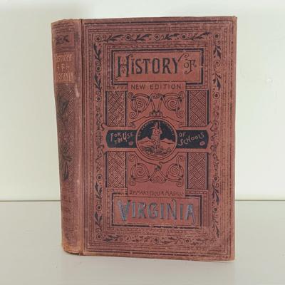 LOT 57L: Code of Virginia 1873, Narratives of Early Virginia 1907, Signed 1981 Lanciano's Our Most Skillful Architect & More
