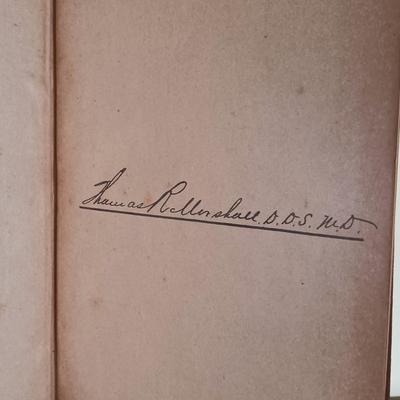 LOT 58L: Bond's Dental Medicine 1852, Talbot's Irregularities of the Teeth 1890 & Harris' Dentistry 1889