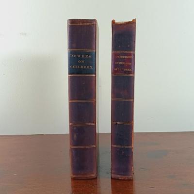 LOT 60L: Dewees': On Females 1833, System of Midwifery 1826, On Children 1836 & More