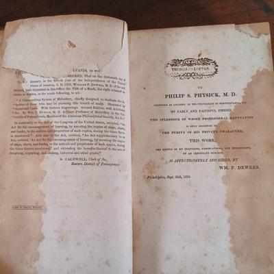 LOT 60L: Dewees': On Females 1833, System of Midwifery 1826, On Children 1836 & More