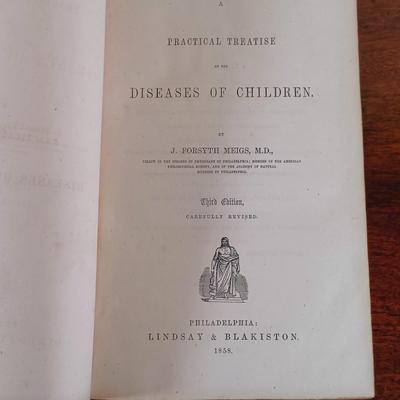 LOT 60L: Dewees': On Females 1833, System of Midwifery 1826, On Children 1836 & More