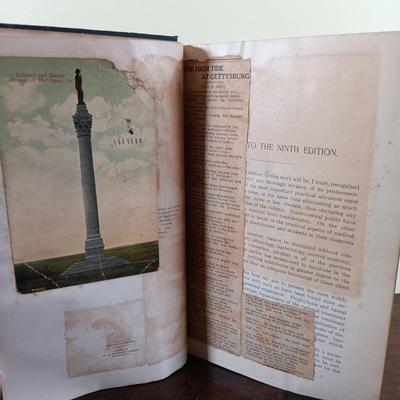 LOT 62L: Parr's Illustrated Medical Dictionary 1819 Vol. I and II w/ Anders' Practice of Medicine 1909