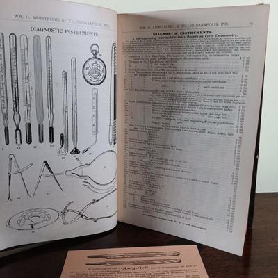 LOT 64L: Wm. H. Armstrong & Co's Catalogue of Surgical Instruments 1894