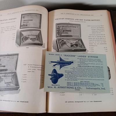 LOT 64L: Wm. H. Armstrong & Co's Catalogue of Surgical Instruments 1894