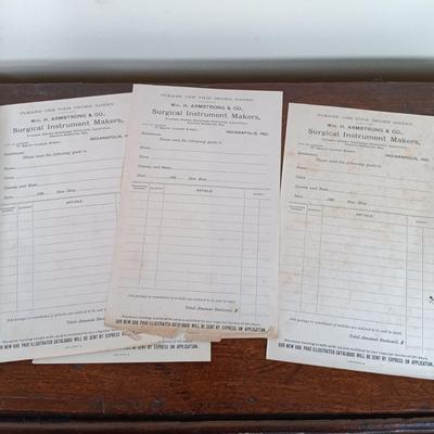 LOT 64L: Wm. H. Armstrong & Co's Catalogue of Surgical Instruments 1894