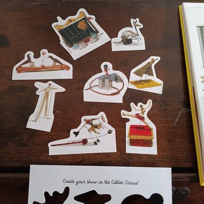 LOT 66L: Alexander Calder: Meet the Artist Interactive Book, M.C. Escher and Alfred Hitchcock Pop-Up Books, Banksy in New York & More