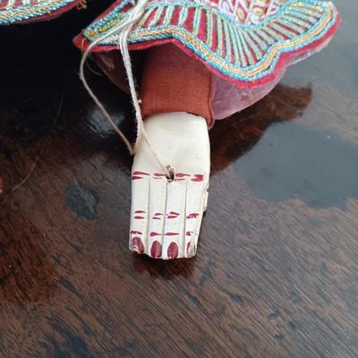 LOT 67L: Vintage Burmese and Thai Wood Puppets