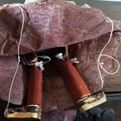 LOT 67L: Vintage Burmese and Thai Wood Puppets