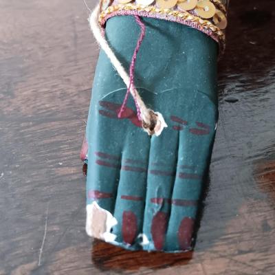 LOT 67L: Vintage Burmese and Thai Wood Puppets