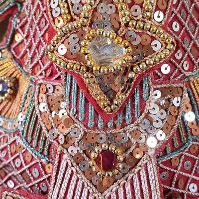 LOT 67L: Vintage Burmese and Thai Wood Puppets