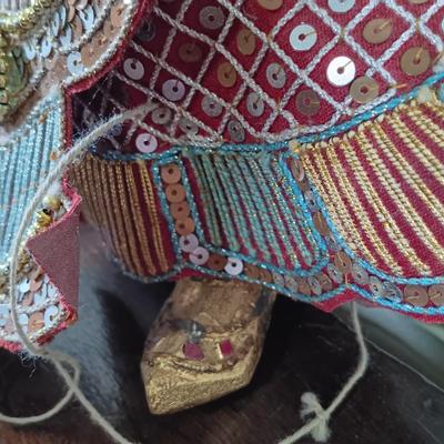 LOT 67L: Vintage Burmese and Thai Wood Puppets