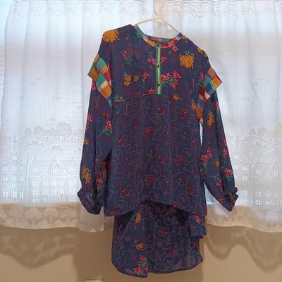 LOT 74X: Diane Freis Vintage 80s Dresses and Blouses