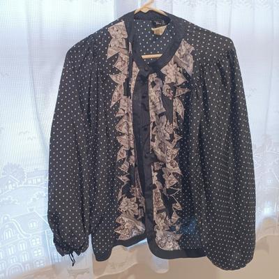 LOT 74X: Diane Freis Vintage 80s Dresses and Blouses