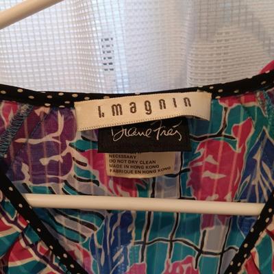 LOT 74X: Diane Freis Vintage 80s Dresses and Blouses