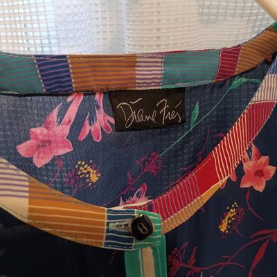 LOT 74X: Diane Freis Vintage 80s Dresses and Blouses