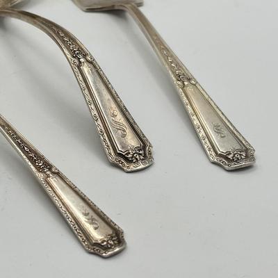 LOT 121K: Sterling Silver Flatware and Serving Pieces - 340 Grams