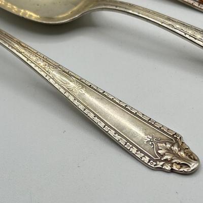 LOT 121K: Sterling Silver Flatware and Serving Pieces - 340 Grams
