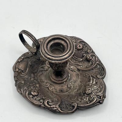 LOT 123K: Gorham Sterling Silver Candleholder 324 - 44 Grams