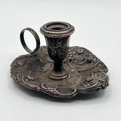 LOT 123K: Gorham Sterling Silver Candleholder 324 - 44 Grams
