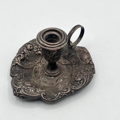 LOT 123K: Gorham Sterling Silver Candleholder 324 - 44 Grams