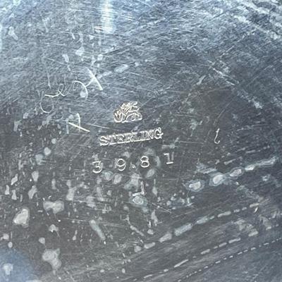 LOT 124K: Whiting Sterling Silver Bowl 3981 - 388 Grams