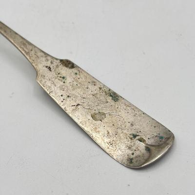 LOT 125K: Coin Silver Serving Pieces - 238 Grams