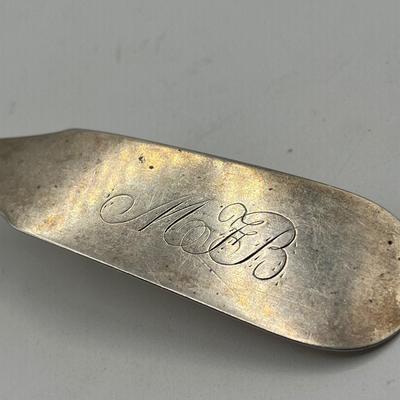 LOT 125K: Coin Silver Serving Pieces - 238 Grams