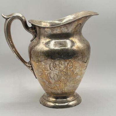 LOT 127K: Gorham Sterling Silver Pitcher 182 - 623 Grams