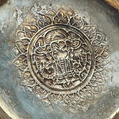 LOT 128K: Vintage Asian Silver Bowl - 55 Grams