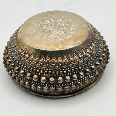 LOT 128K: Vintage Asian Silver Bowl - 55 Grams