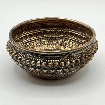 LOT 128K: Vintage Asian Silver Bowl - 55 Grams