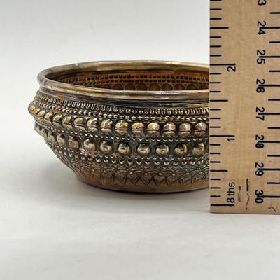 LOT 128K: Vintage Asian Silver Bowl - 55 Grams