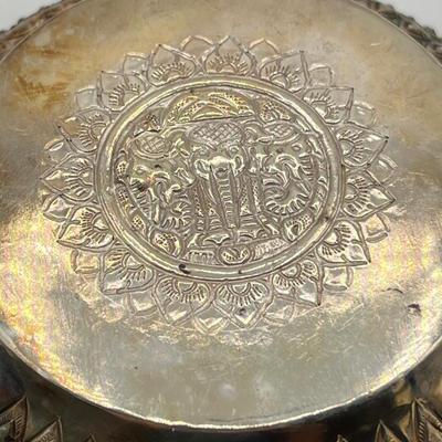 LOT 128K: Vintage Asian Silver Bowl - 55 Grams