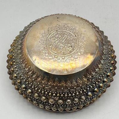 LOT 128K: Vintage Asian Silver Bowl - 55 Grams