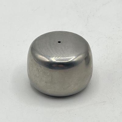 LOT 129K: Vintage Georg Jensen Stainless Steel Salt and Pepper Shakers