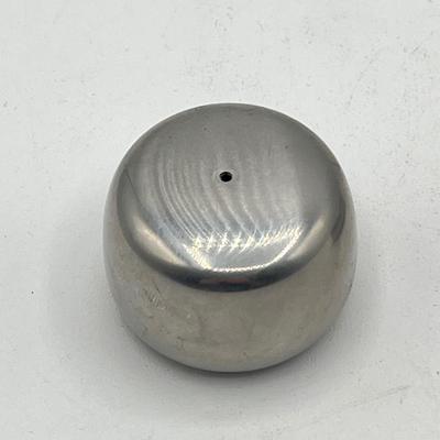 LOT 129K: Vintage Georg Jensen Stainless Steel Salt and Pepper Shakers