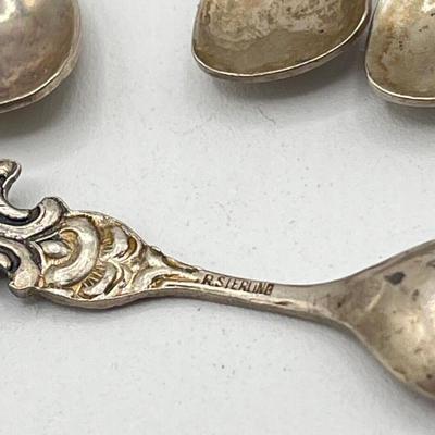 LOT 131K: Vintage Souvenir Sliver Spoons - Some Marked Sterling