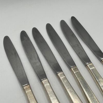 LOT 132K: Sterling Silver Flatware Set - Towle Craftsman Pattern 1932 - 2280 Grams