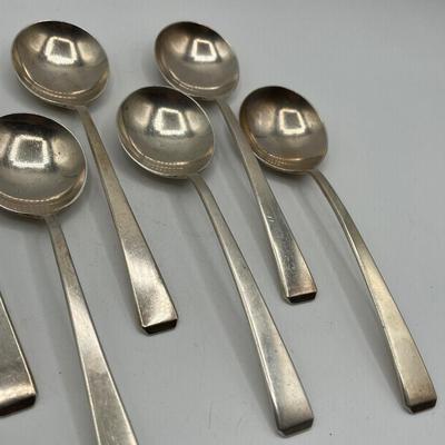 LOT 132K: Sterling Silver Flatware Set - Towle Craftsman Pattern 1932 - 2280 Grams