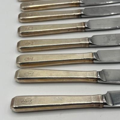 LOT 132K: Sterling Silver Flatware Set - Towle Craftsman Pattern 1932 - 2280 Grams